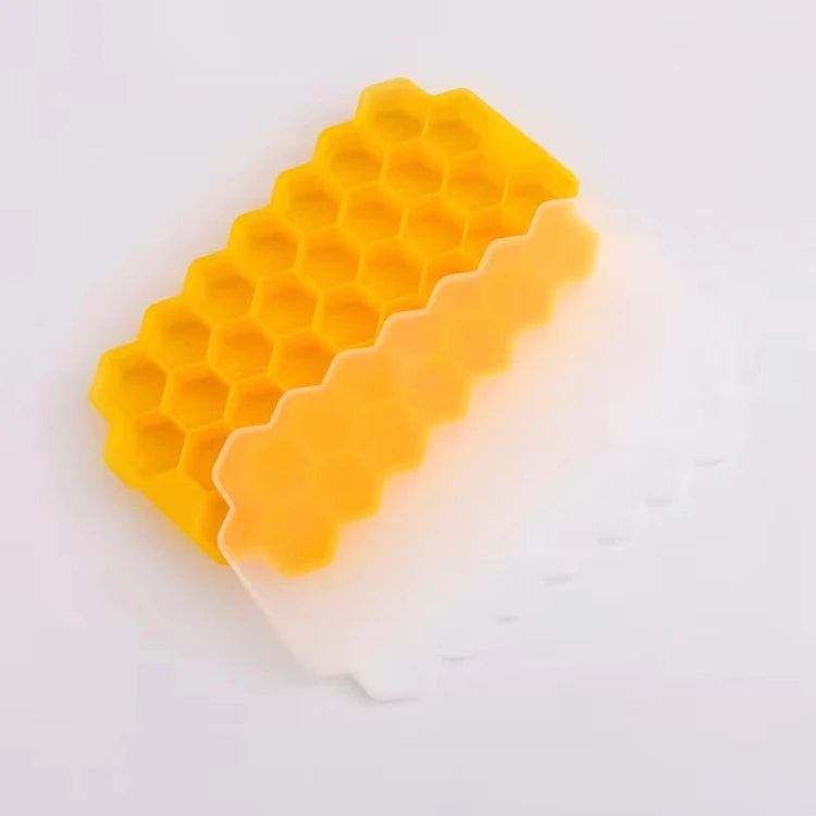 4/2/1PCS Silicone Ice Cube Mold 148 Cube Large-capacity Ice Trays Food Grade Ice Maker BPA Free Reusable Ice Maker with Lids