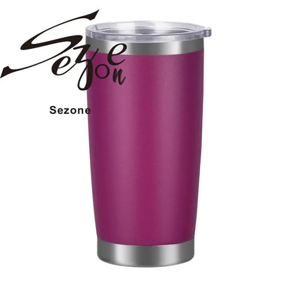 20oz Coffee Mug Thermal Cup Tumbler with Lid 304 Beer Stainless Steel Vacuum Insulated Double Wall xicaras caneca copo termico