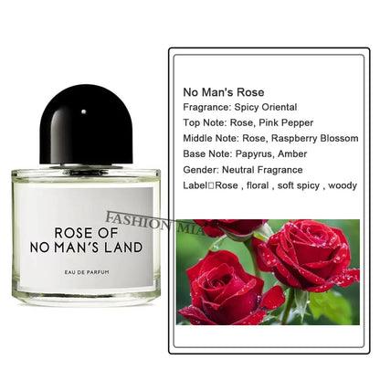 100ml Brand Perfume Women Rose of No Man's Land Super Cedar Mojave Ghost Gypsy Water Long Lasting Fragrance Perfume