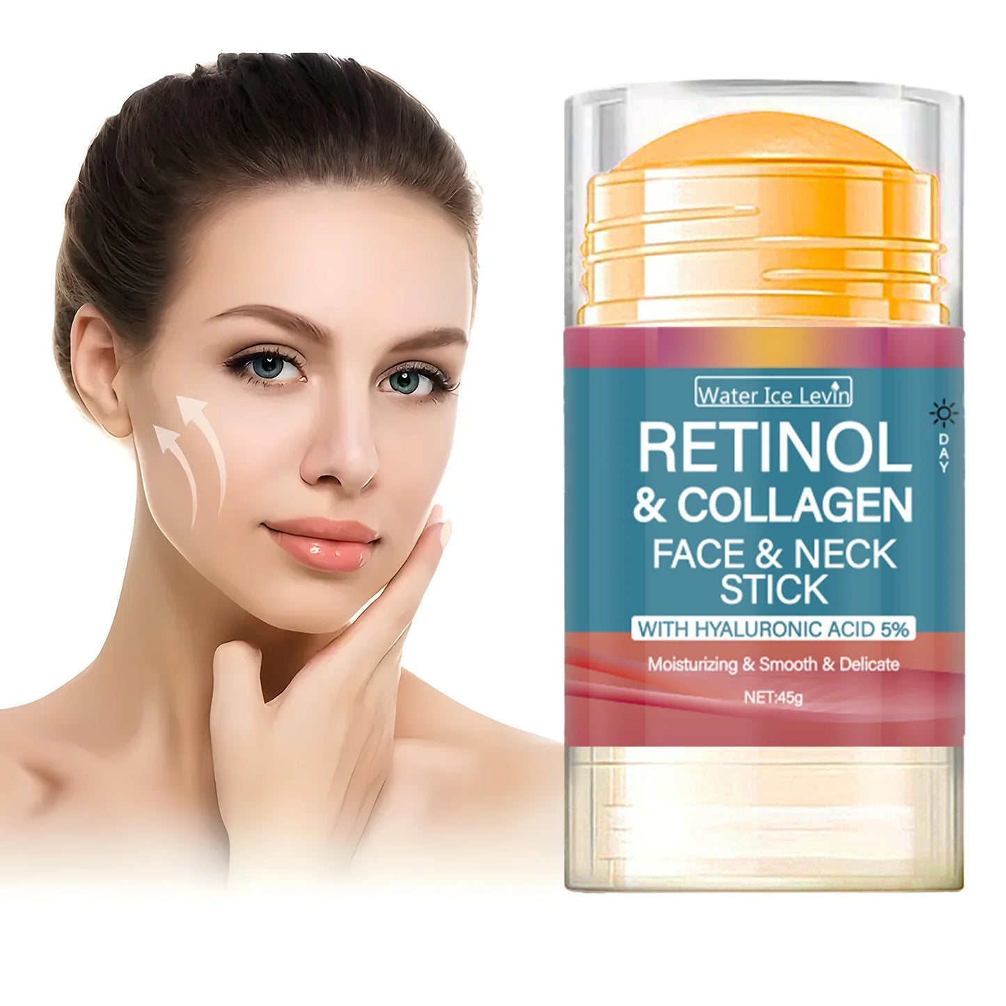 Retinol Lifting Firming Cream Stick Collagen Smooth wrinkles Face Cream For Moisturizer Whitening Brighten Skin Product