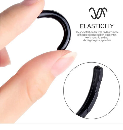 10/20/50PCS Eyelash Curler Replacement Pads Women's Lash Rubber Curler Refills Pads Beauty Eyelashes Makeup Curling Styling Tool