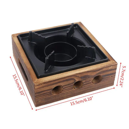 Portable Cooking  Grills Square  Stove Commercial Solid  Stoves for Household Old Dry Stew Hot Pots