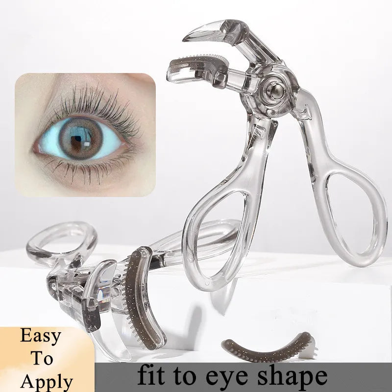 Wide-Angle Partial Eyelash Curler Portable One-Clip Curling Comb Tooth Lashes Curler Easy To Operate Styling Enlarge Eyes Tool