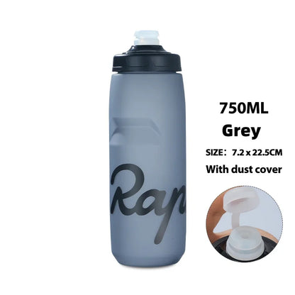 Rapha Cycling Water Bottle 620 750ml Leak-proof Squeezable Taste-free BPA-free Plastic Camping Hiking Sports Bicycle Kettle