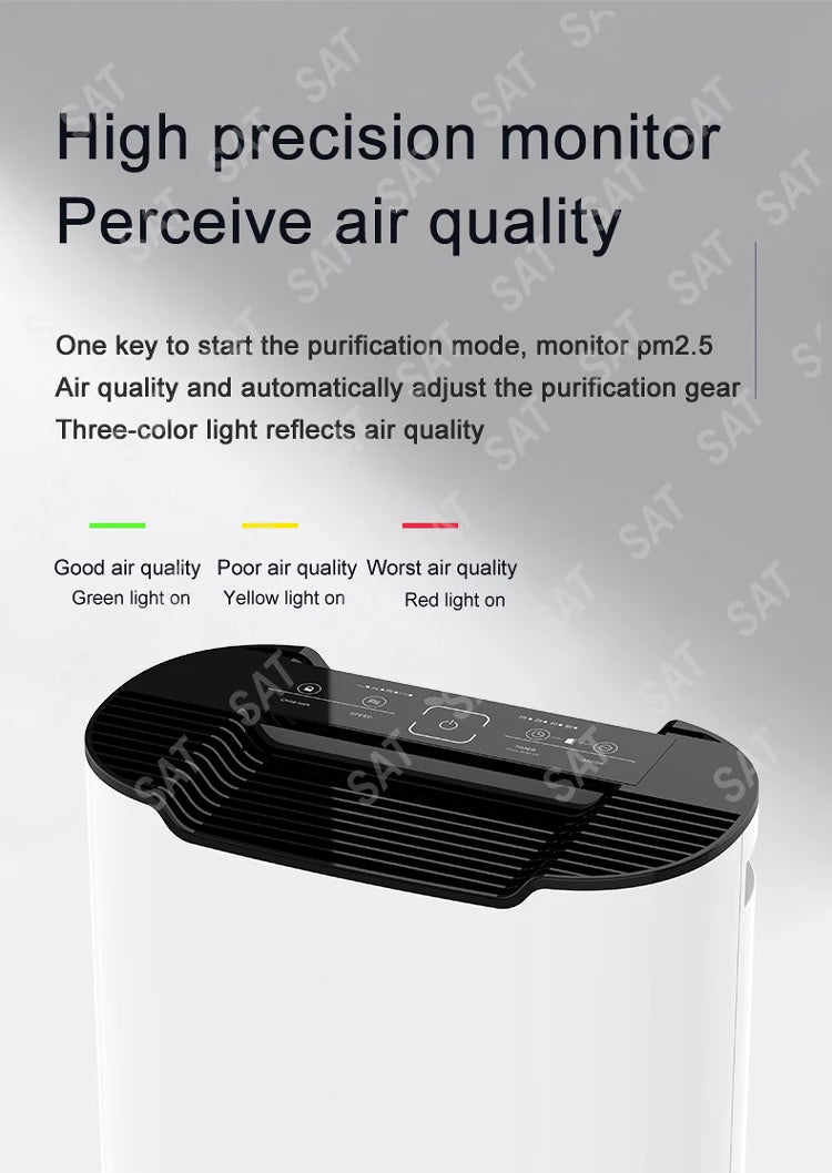 for Smart Portable H14 HEPA Air Purifier Aromatherapy Mini Electric ROHS Certified WiFi Connectivity Air Cleaning Purification