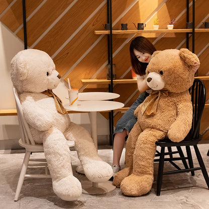 1pc 90CM Giant Size American Bear Plush Doll Soft Stuffed Animal Teddy Bear Plush Toys Girls Valentine Lover Birthday Gift