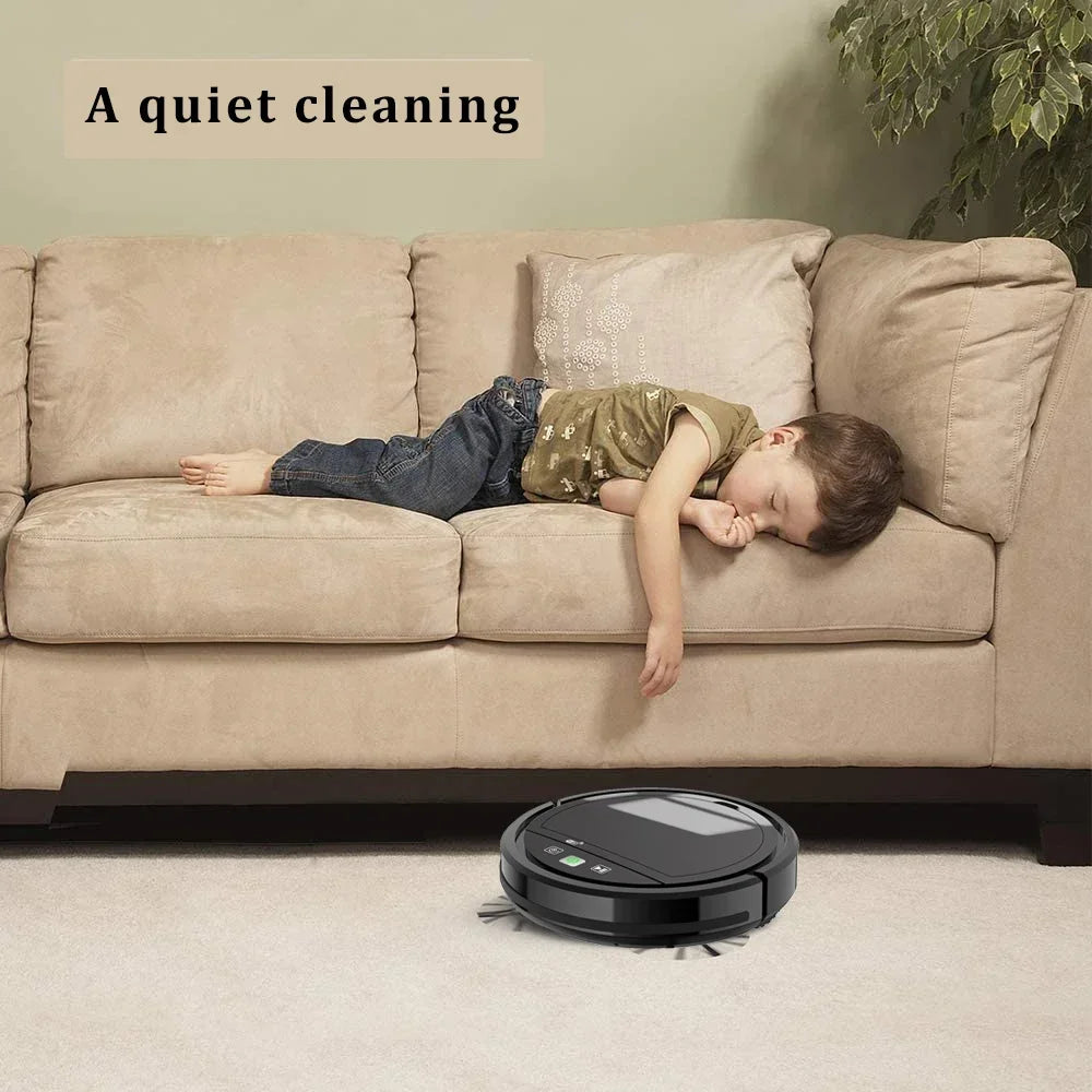 Robot Vacuum Cleaner 2500PA Smart Remote Control Wireless AutoRecharge Floor Sweeping Cleaning appliance Vacuum Cleaner For Home