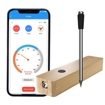 Newest Wireless Meat Food Thermometer Kitchen Cooking Tool Oven Grill BBQ Steak Bluetooth Temperature Meter Barbecue Accessories