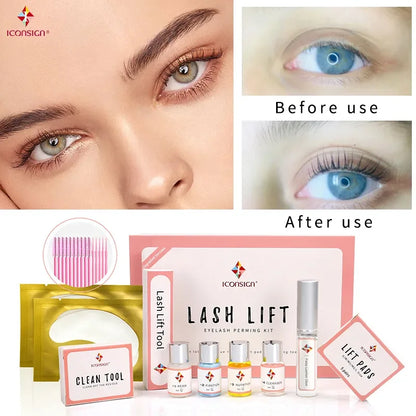 ICONSIGN Lash Lift Kit Dropshipping Lash Lifting Set Eyelash Serum Calia Enhancer Eyelash Perm Eyes Beauty Makeup Tools