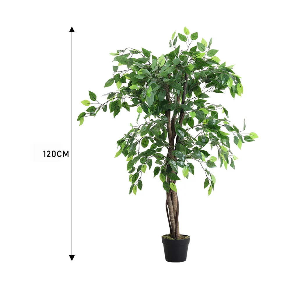 【Breeins】Artificial Plant Fake Green Tree in Pot