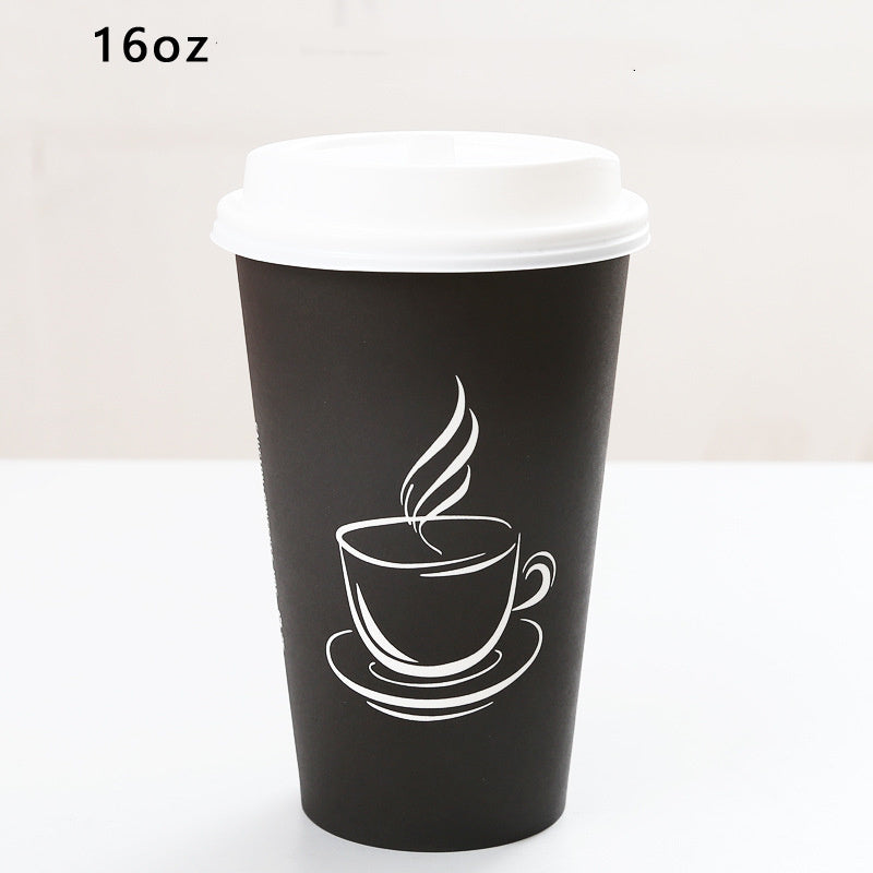 Oz Disposable Thickened Paper Cup Of Coffee