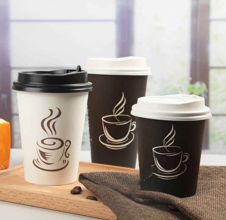 Oz Disposable Thickened Paper Cup Of Coffee