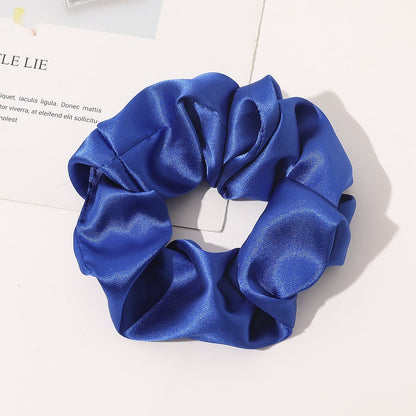 Silk Large Intestine Silk Sweet Satin High-end Hair Ring