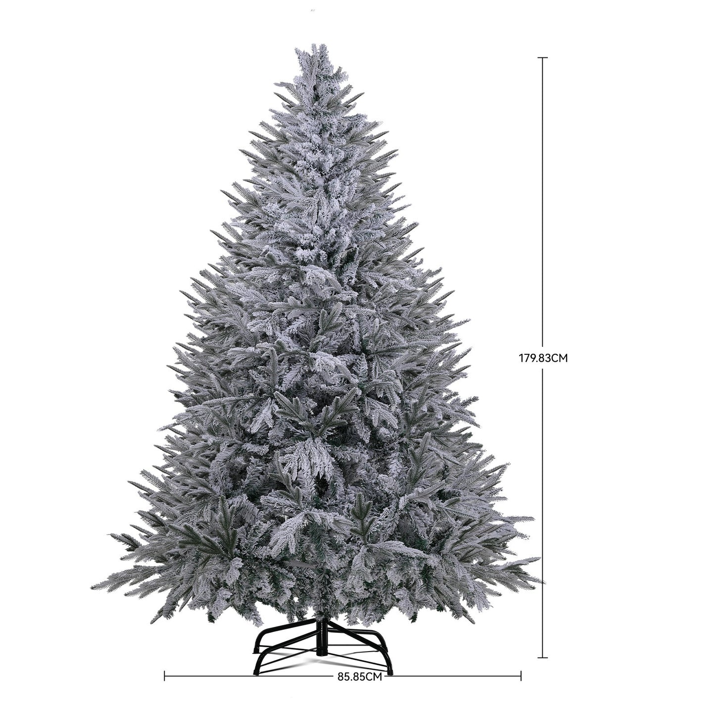 Christmas Tree 6ft, Pink Artificial Christmas Tree with 800 Tips Xmas 180CM Tree Foldable Metal Stand for Indoor Outdoor Holiday Decorations