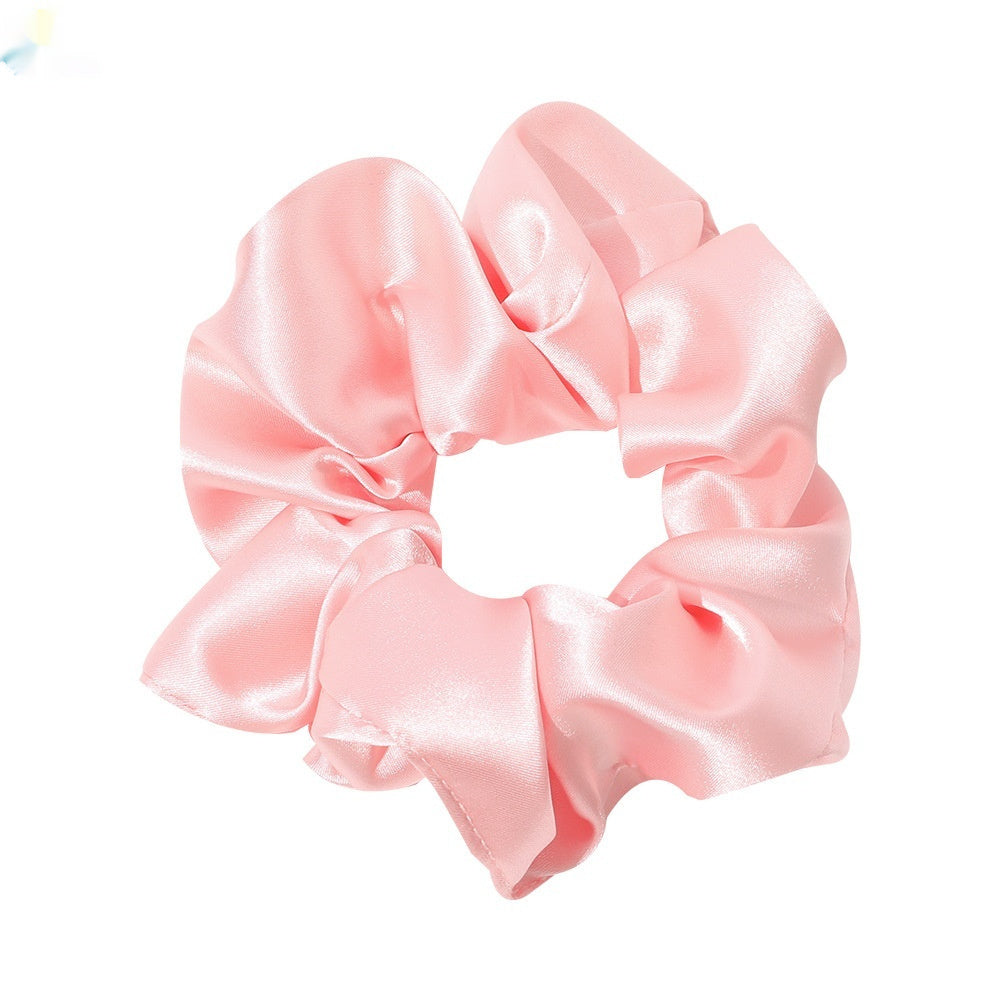 Silk Large Intestine Silk Sweet Satin High-end Hair Ring