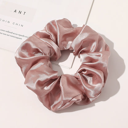 Silk Large Intestine Silk Sweet Satin High-end Hair Ring